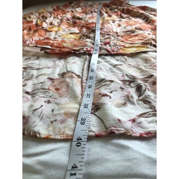 Petal & Pup Elena Floral High Low Midi Skirt 10 Orange Boho Chic Summer Party - Picture 9 of 9